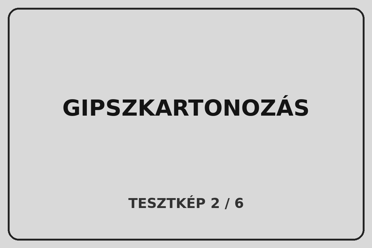 Gipszkarton referencia
